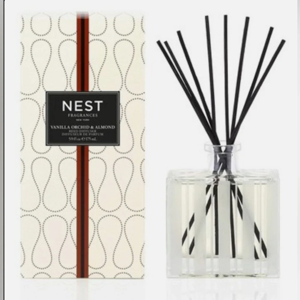 NEST Vanilla Orchid & Almond Reed Diffuser - NEW